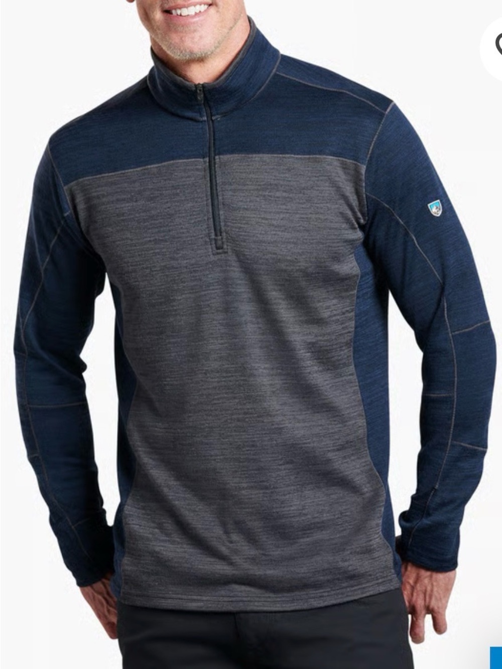 Kuhl Men’s Ryzer 1/4 Zip Pullover Size Large